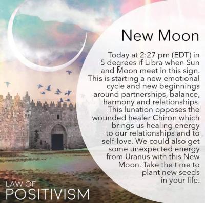 New Moon in Libra!