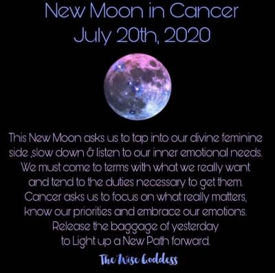 New Moon in Cancer!