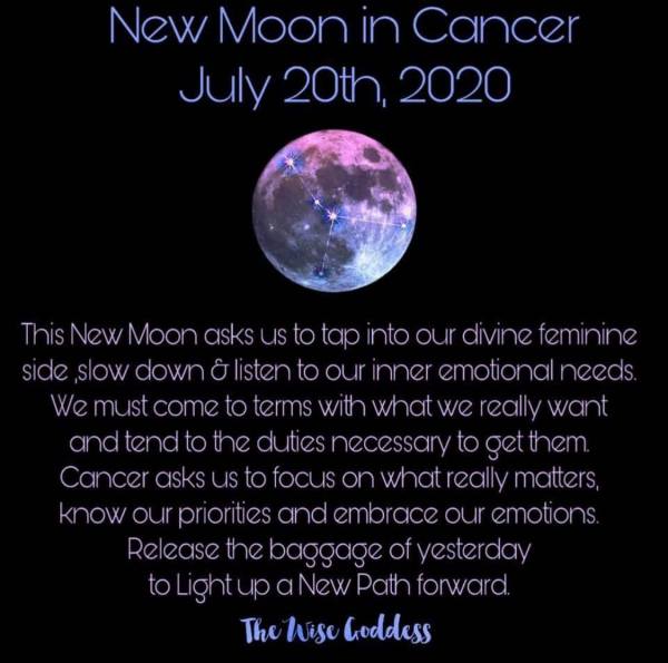 New Moon in Cancer!